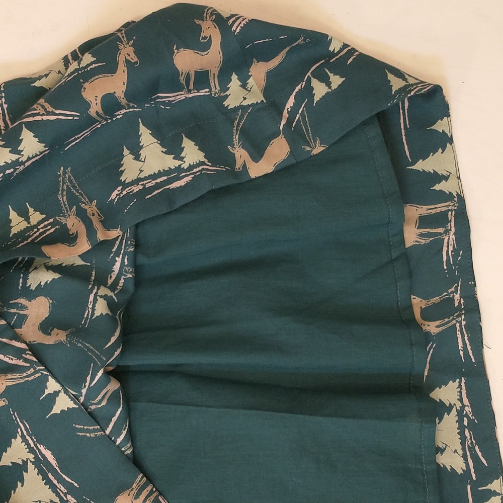Quality Midi Dress Deer Forest Print Feminine Cap Sleeve Emily and Fin London UK - Picture 13 of 15